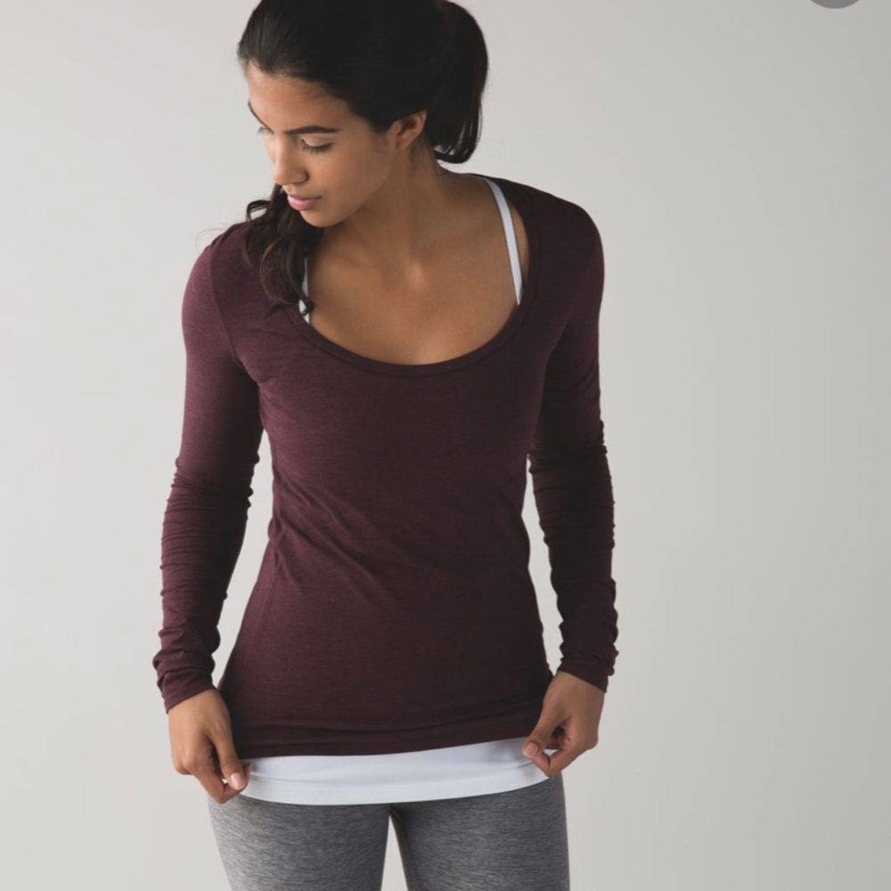 lululemon anahatasana ls tee